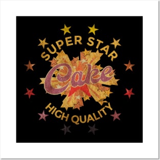 SUPER STAR - Cake Posters and Art